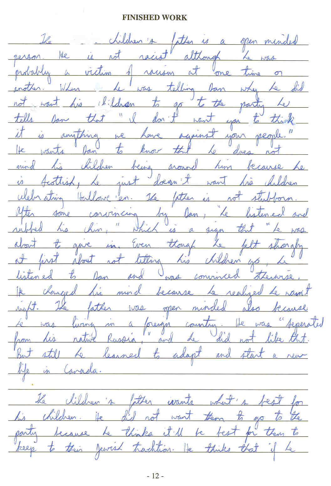 Environmental Science Essays Home Page Personal Characteristics Essay It Was The First Of Multiple Experiences That Pointed Me Toward A Career In Physical Therapy Essay For Students Of High School also Romeo And Juliet Essay Thesis Characteristics Essay Example Essay Characteristics An Example Essay For High School Application