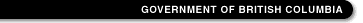 BC Government Homepage