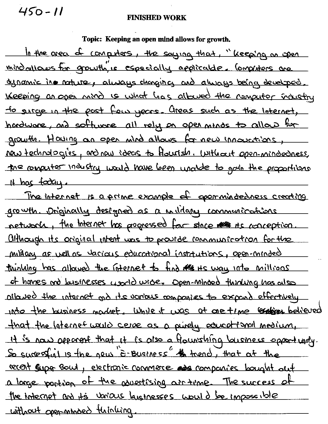 essay 350 word